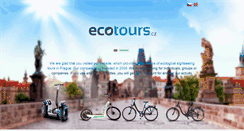 Desktop Screenshot of ecotours.cz